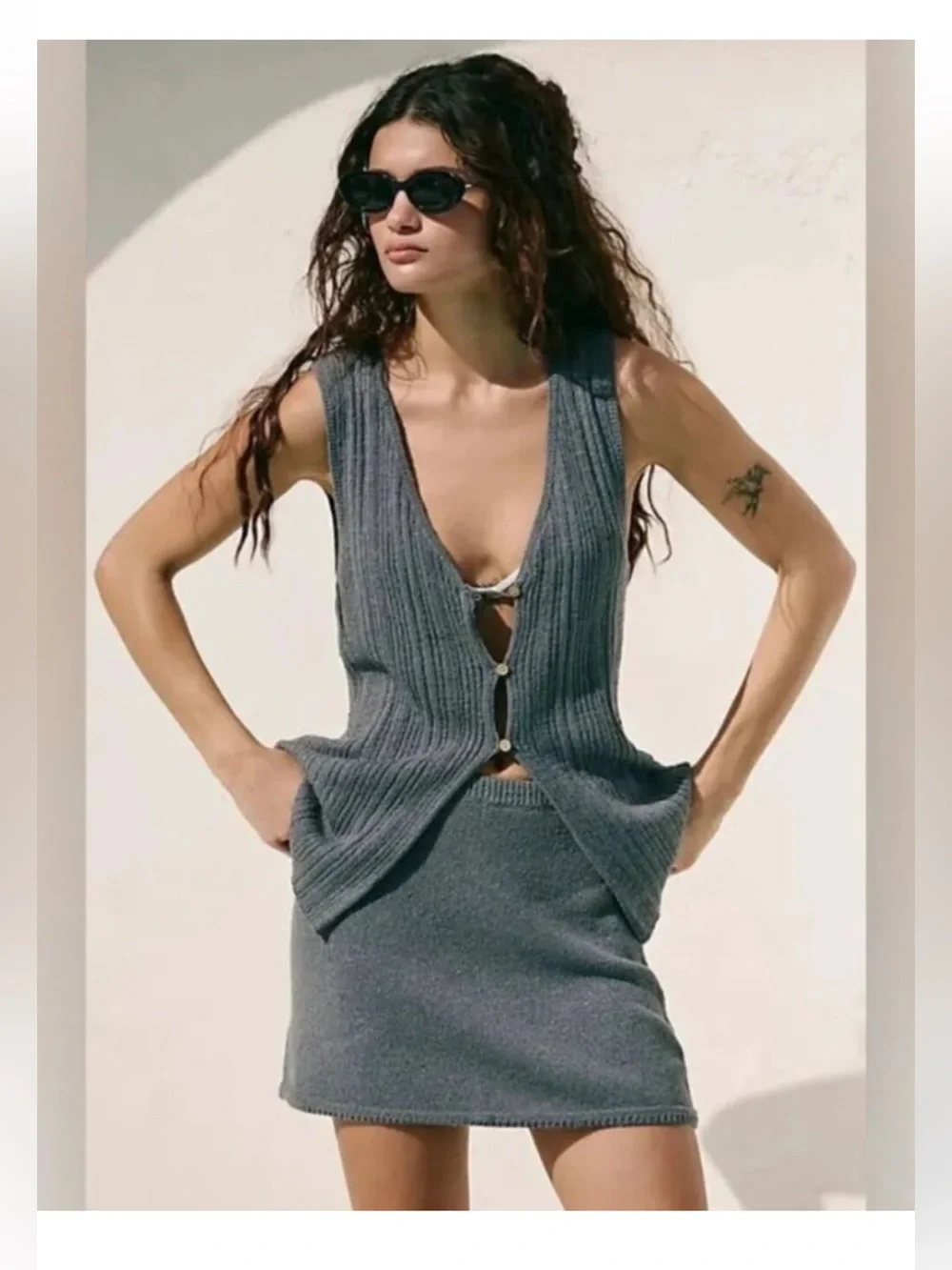 Free People Beach Rhea Sweater Set